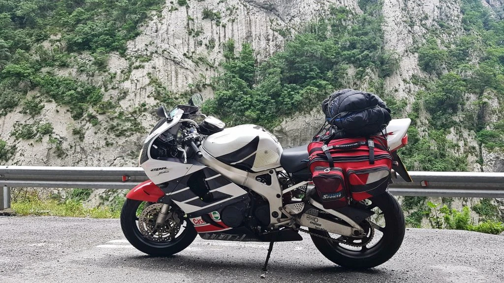tara canyon montenegro motorcycle