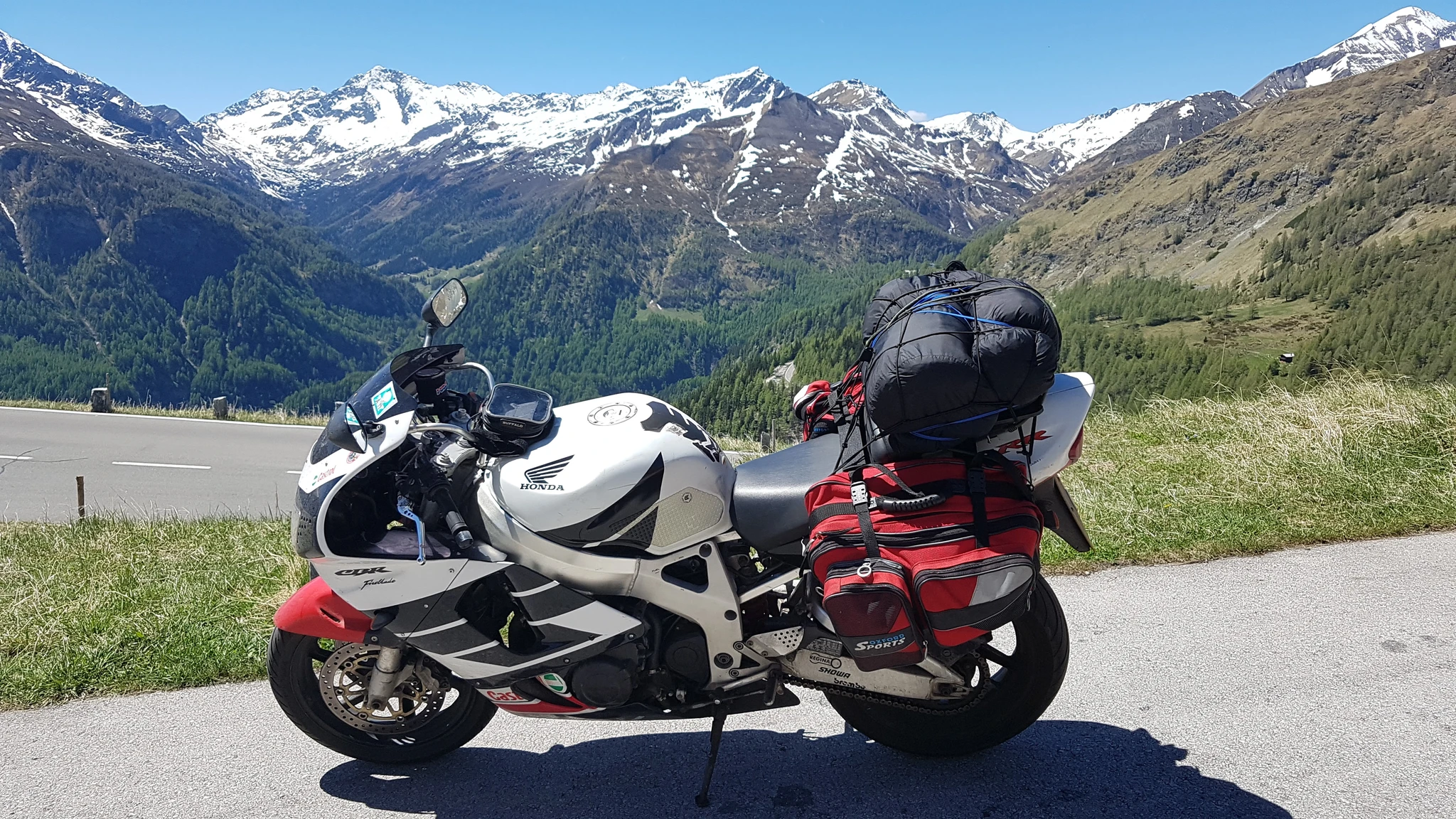 grossglockner fireblade cbr 900rr
