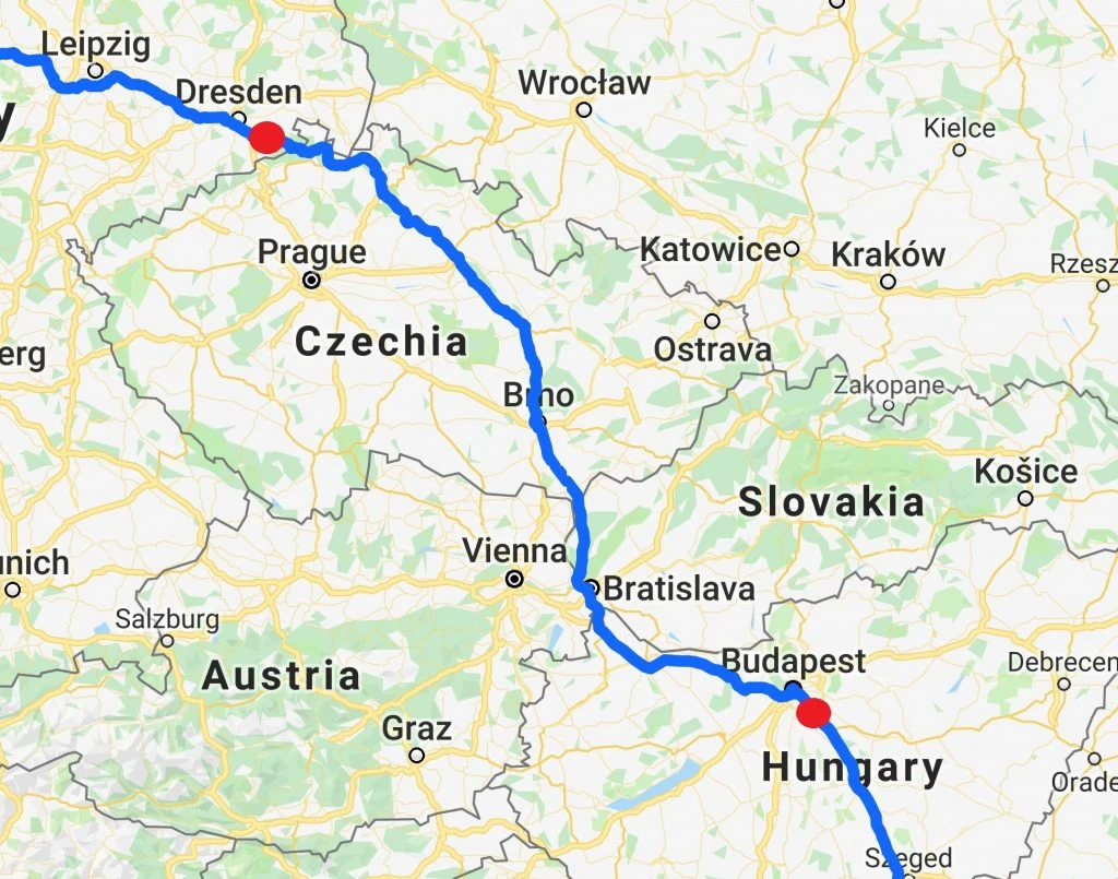 czech slovakia hungary motorcycle route
