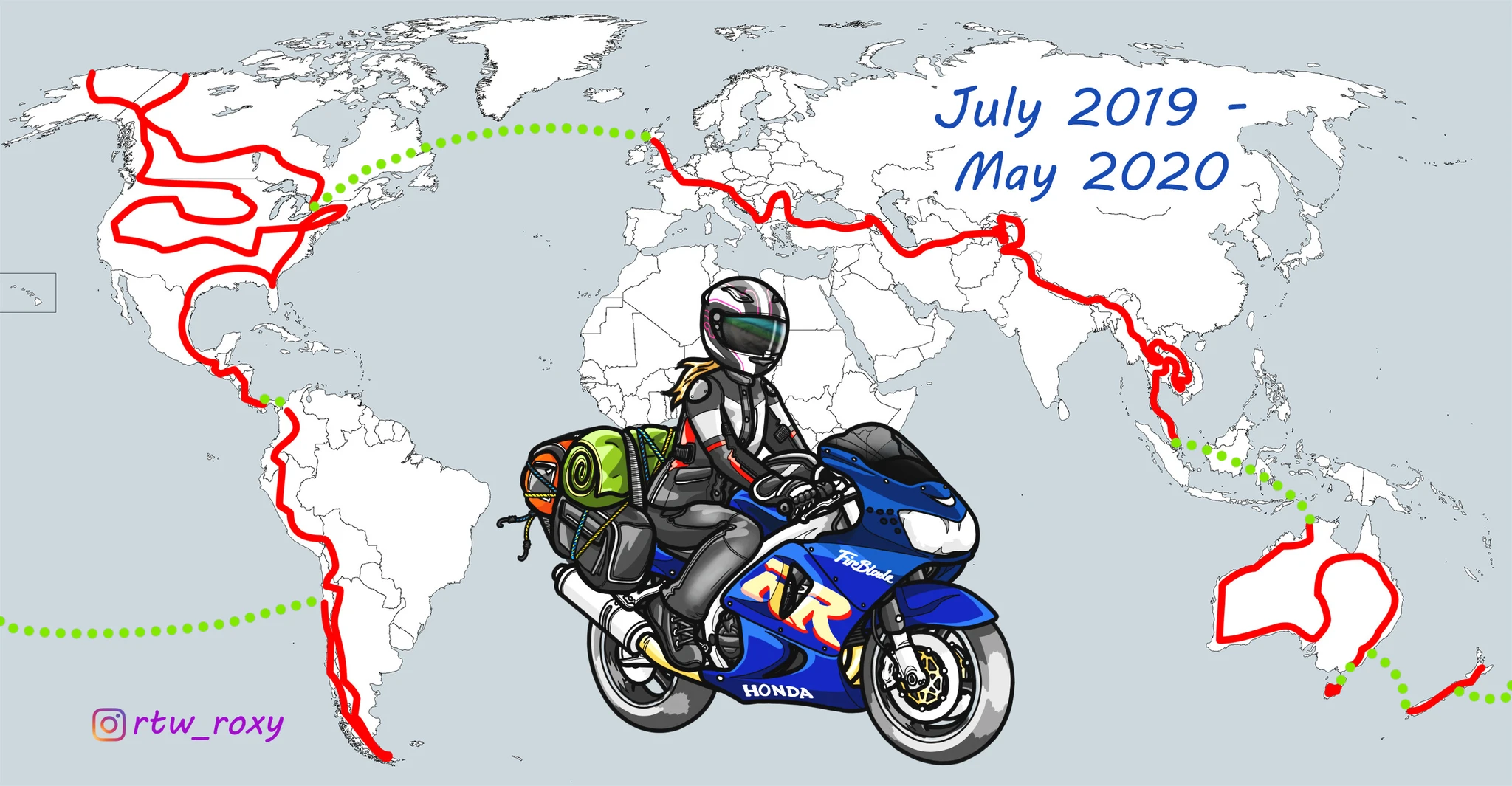 Planning & Preparations | Round the World on a Fireblade (#1)