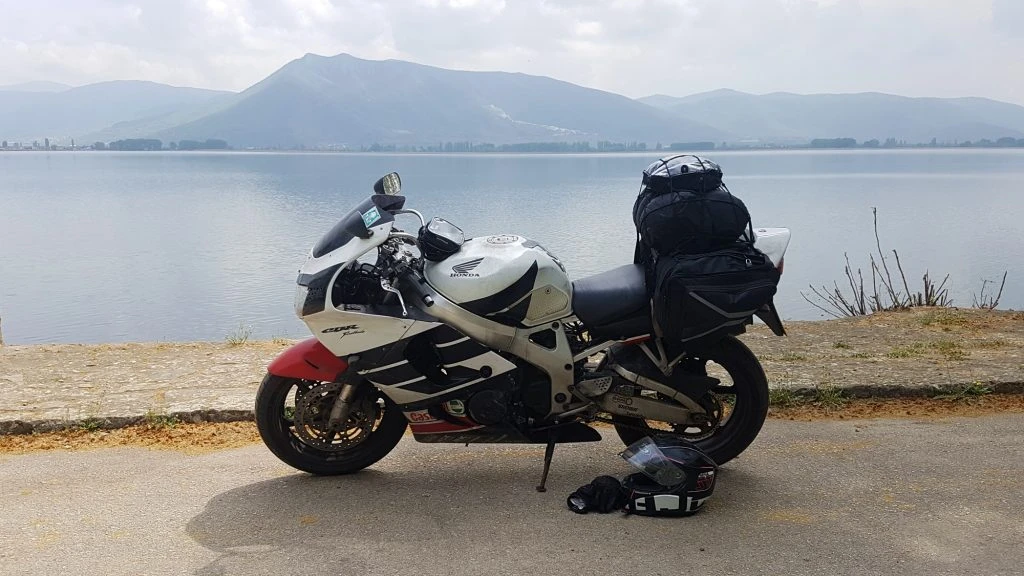 kastoria lake motorcycle